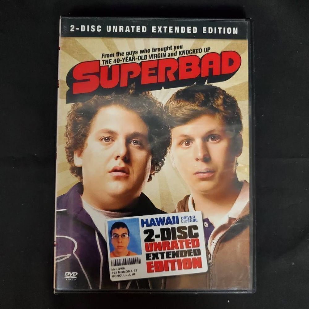 Superbad [DVD, 2007] ‧ Comedy/Teen 2-Disc Extend